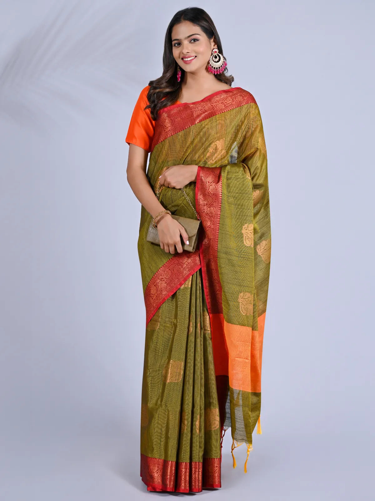 Semi Silk Sarees- Kanchi Lenin Saree