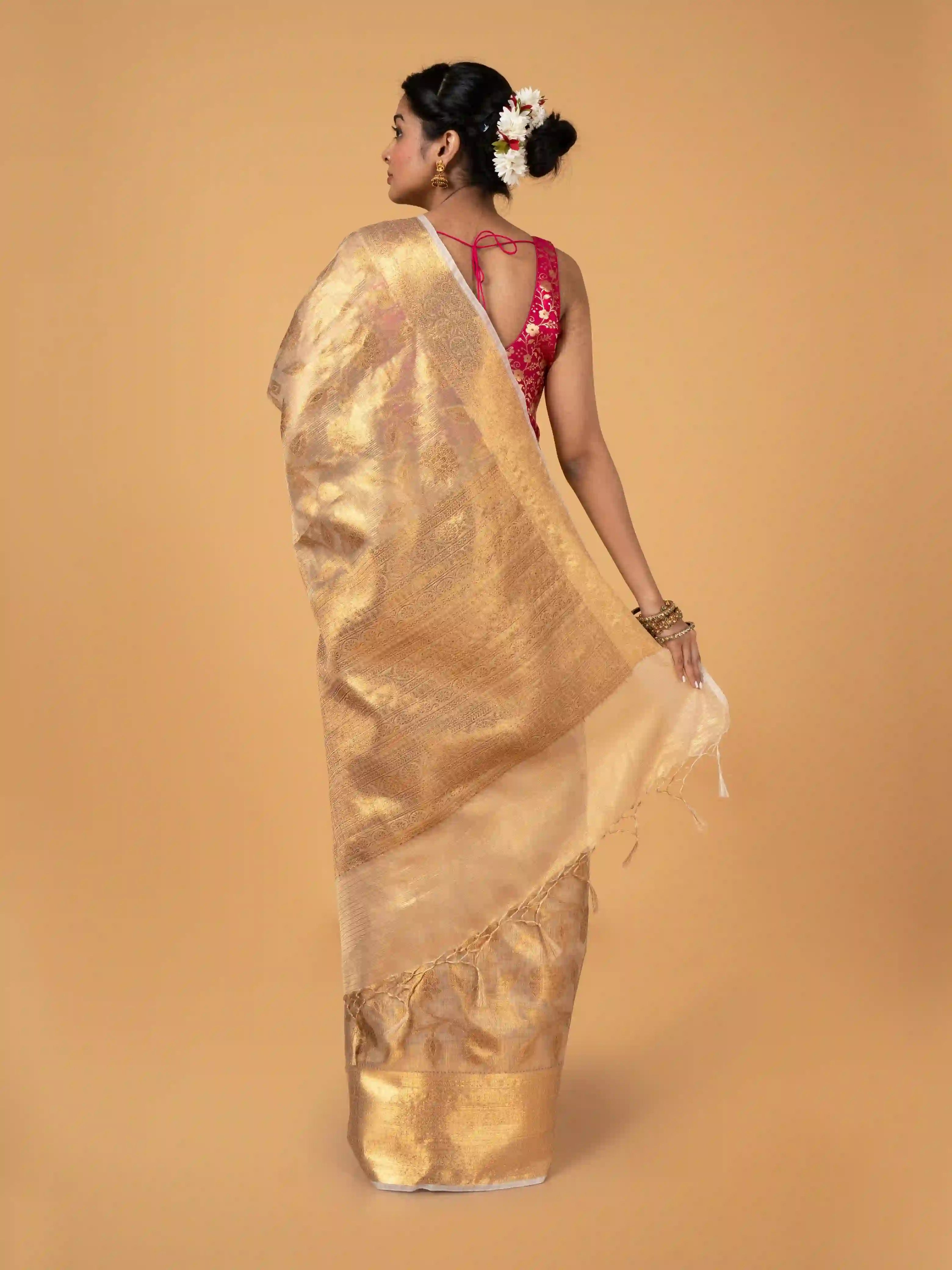 Jute Tissue Buta PD Saree