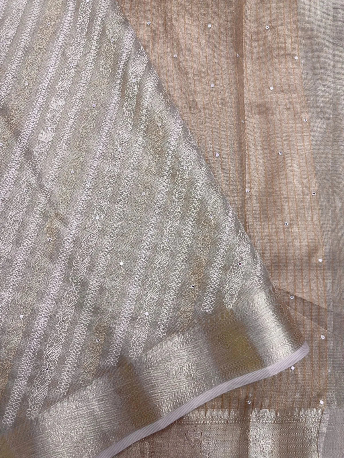 Stunning Tissue Kota Silk Saree Perfect for Ethnic Wear