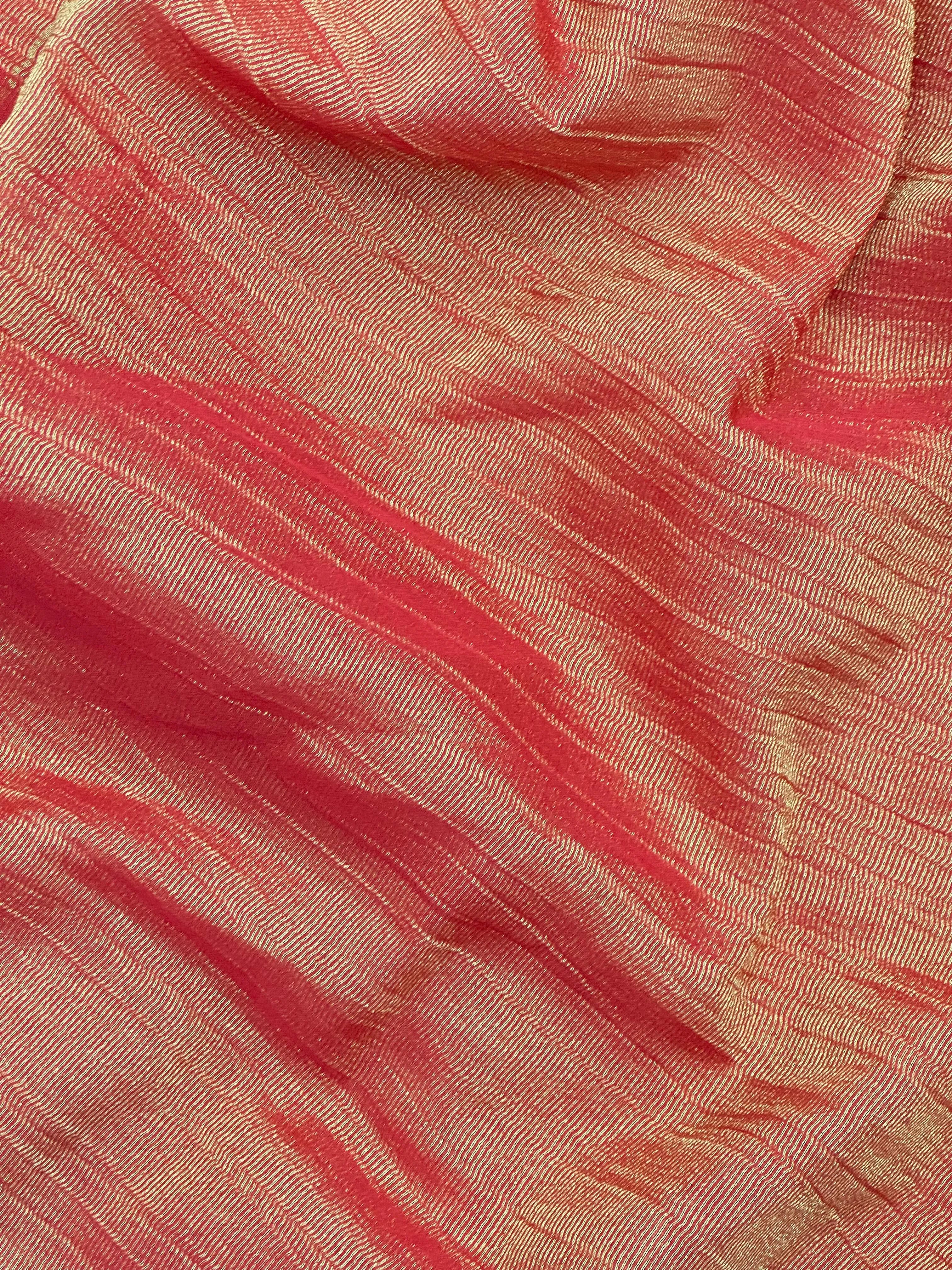 Tissue Silk Saree – Sheer Elegance with a Subtle Shine