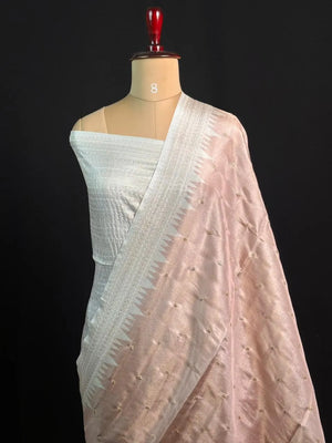 Must-Have Semi Smooth Tassar Silk Saree Collection-(True jute tis)