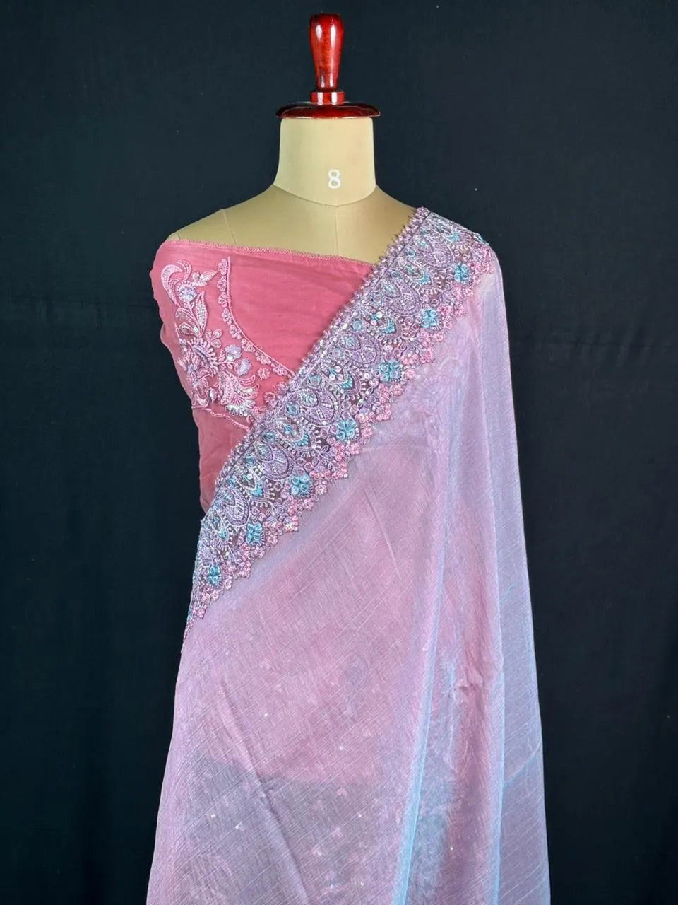 Festive Radiance Fancy Silk Saree