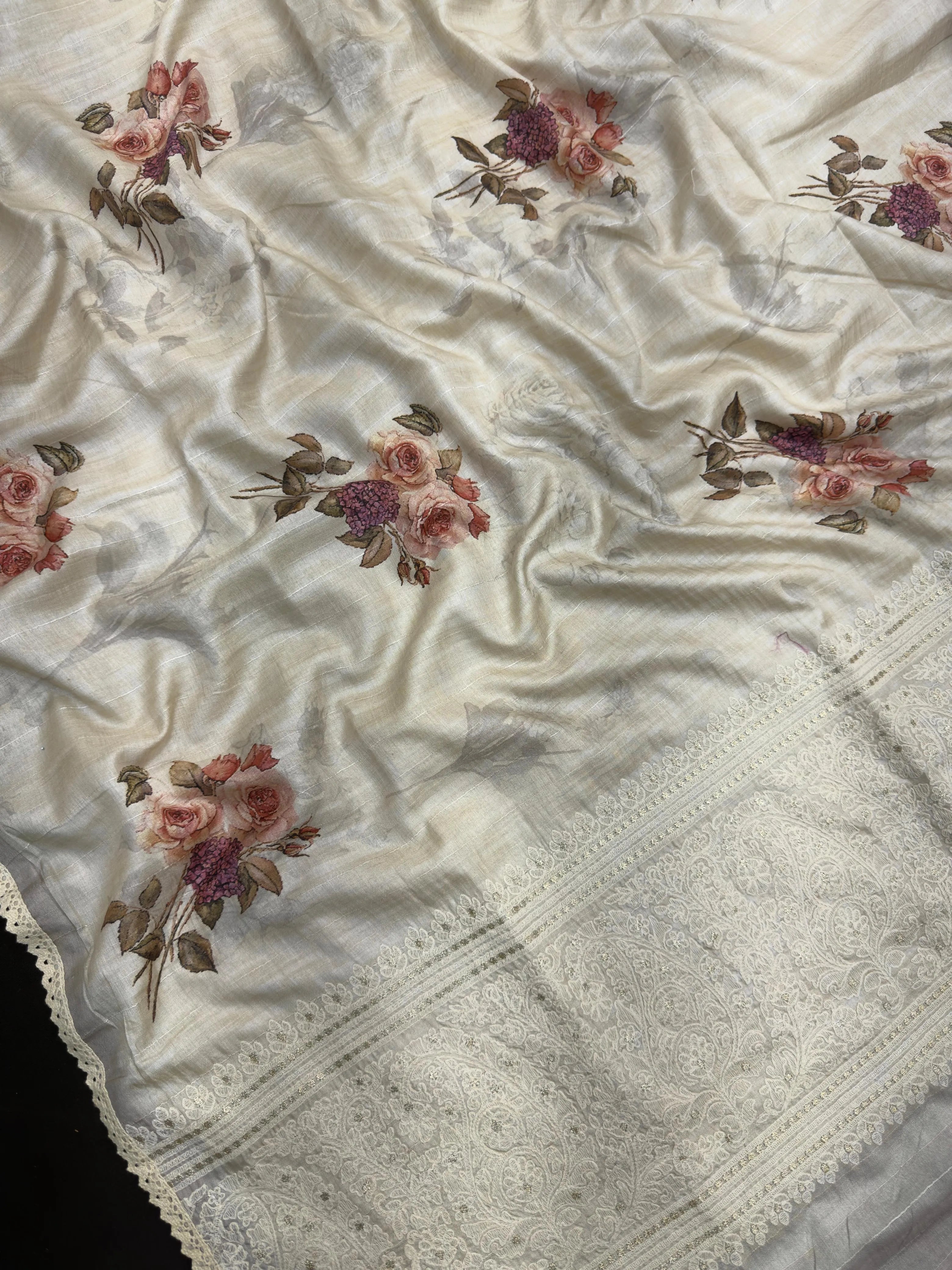 Chic Tussar Silk Saree for Daily Wear – The Perfect Blend of Comfort and Style