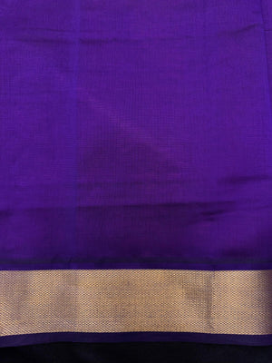 Woman wearing an Uppada Cotton Silk Saree with lightweight, breathable drape and subtle sheen, ideal for office and festive occasions.