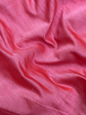 Woman wearing an Uppada Cotton Silk Saree with lightweight, breathable drape and subtle sheen, ideal for office and festive occasions.