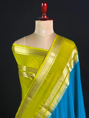 Semi Mysore Silk Saree-V Bentex