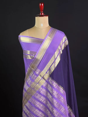 Semi Mysore Silk Saree-V Bentex