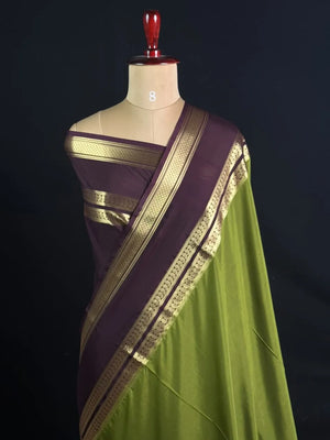 Semi Mysore Silk Saree-V Bentex
