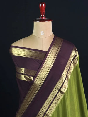 Semi Mysore Silk Saree-V Bentex