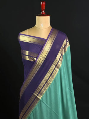 Semi Mysore Silk Saree-V Bentex