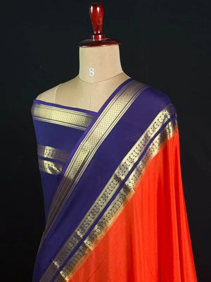 Semi Mysore Silk Saree-V Bentex