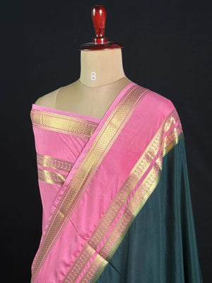 Semi Mysore Silk Saree-V Bentex