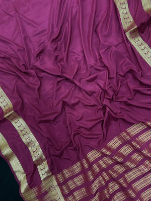 Semi Mysore Silk Saree-V Bentex