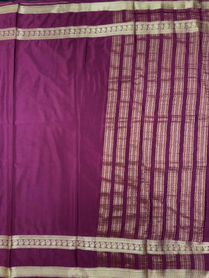 Semi Mysore Silk Saree-V Bentex