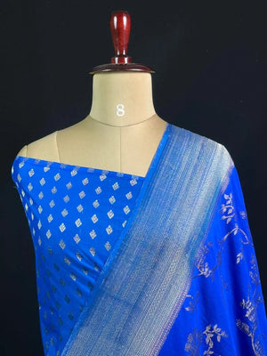 Classic Georgette Drapes for Every Occasion-VENKY CHIFFON 2