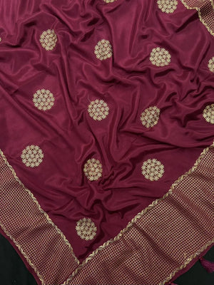 Classic Chiffon Saree – Soft, Flowing & Stylish (Yashoda)