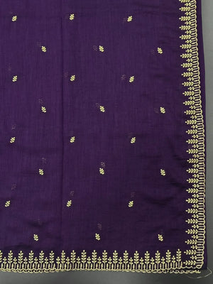 Designer Semi Banarasi Tussar Saree with Golden Zari Touch