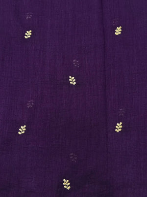 Designer Semi Banarasi Tussar Saree with Golden Zari Touch