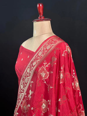 Beautiful Viscose Silk Saree for Wedding & Functions