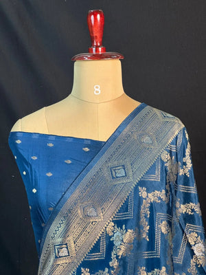 Beautiful Viscose Silk Saree for Wedding & Functions-(Vani viscose silk)
