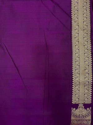 Traditional Semi Banarasi Kataan Silk Saree for Timeless Beauty (Venice Kataan)