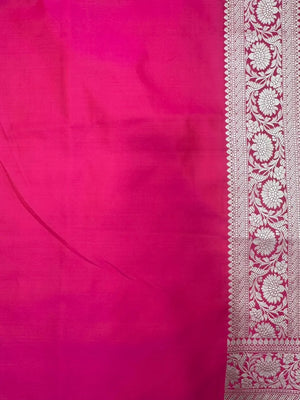 Traditional Semi Banarasi Kataan Silk Saree for Timeless Beauty (Venice Kataan)