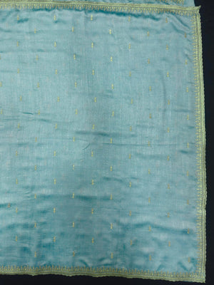 Designer Semi Banarasi Tussar Saree with Golden Zari Touch