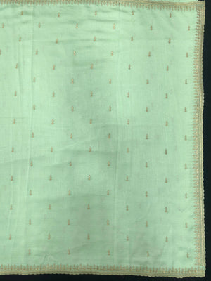 Designer Semi Banarasi Tussar Saree with Golden Zari Touch