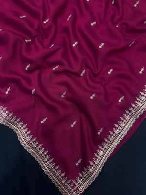 Designer Semi Banarasi Tussar Saree with Golden Zari Touch