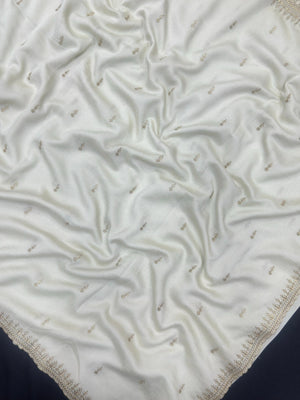 Designer Semi Banarasi Tussar Saree with Golden Zari Touch