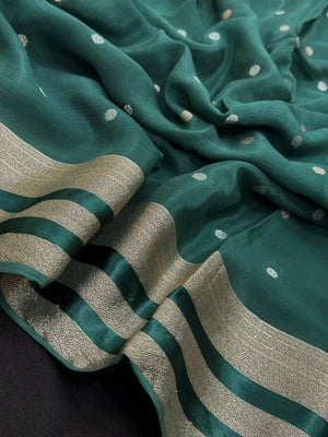 Semi Chiffon Saree – Lightweight, Flowing Fabric