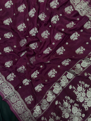 Stylish Viscose Silk Saree with Modern Touch (Visaya Aahita Silk)
