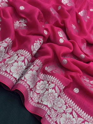 Stylish Viscose Silk Saree with Modern Touch (Visaya Aahita Silk)