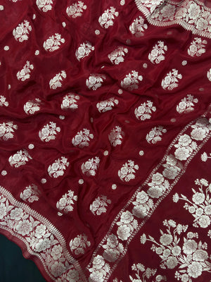 Stylish Viscose Silk Saree with Modern Touch (Visaya Aahita Silk)