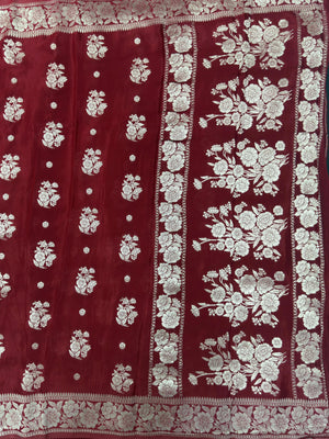 Stylish Viscose Silk Saree with Modern Touch (Visaya Aahita Silk)