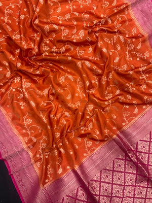 Premium Raw Mango Silk Saree