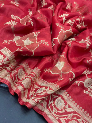 Beautiful Viscose Silk Saree for Wedding & Functions