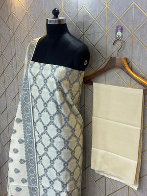 Crown of Kashi – Exclusive Banarasi Silk Dress