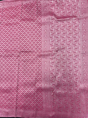 Wonderla-Fancy Zari Weaving Georgette Saree