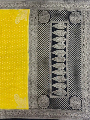 Handwoven Georgette Buta Saree