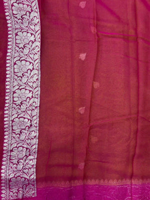 Banarasi Pure Khaddi Chiffon Saree