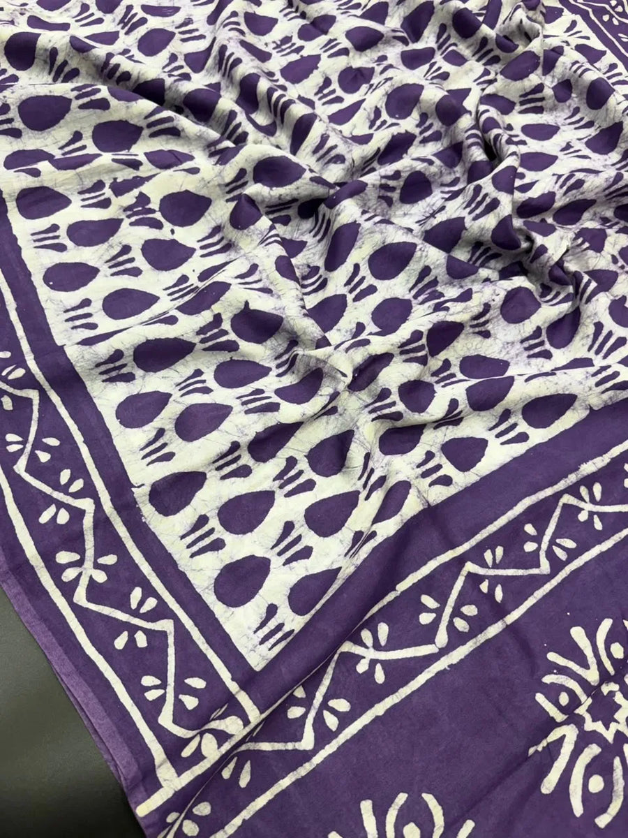  Semi Malai Cotton Silk Saree 