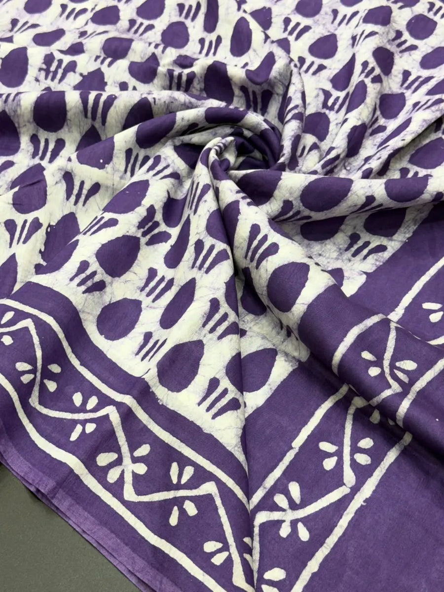  Semi Malai Cotton Silk Saree 