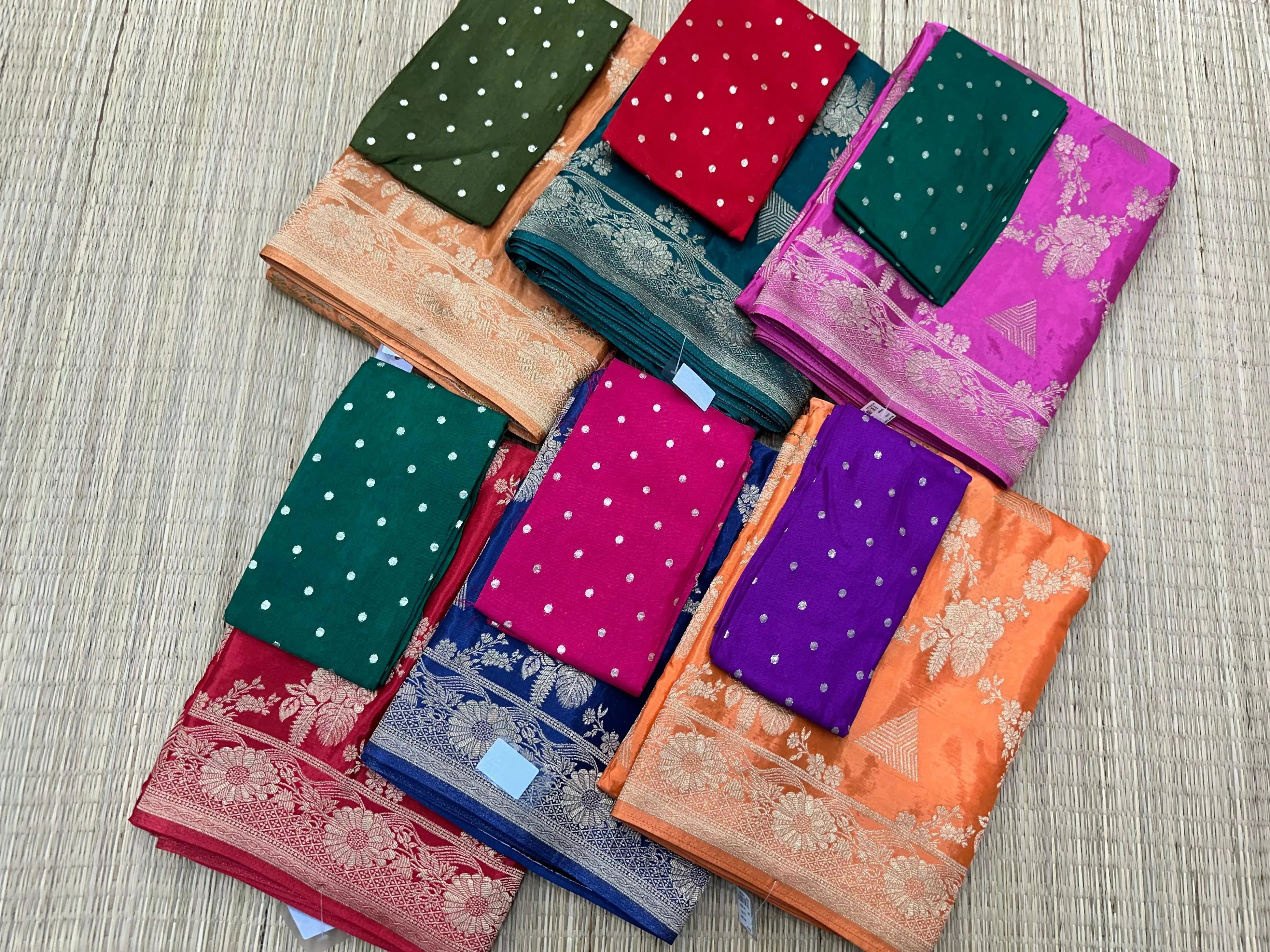 Semi Silk Saree (Regular wear,Festive wear)