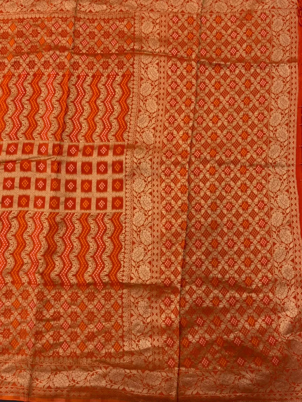 Pure Viscose Bandhani Banarasi Silk Saree