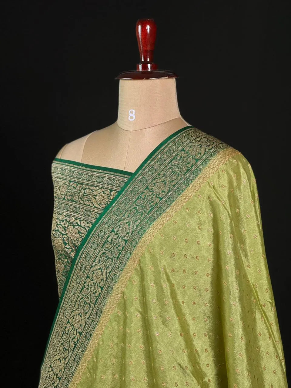 Pure Banarasi Crepe Saree