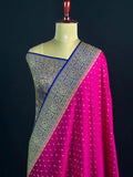 Pure Banarasi Crepe Saree