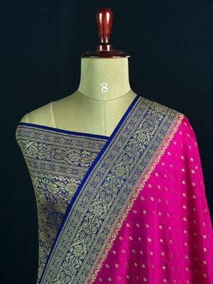 Pure Banarasi Crepe Saree
