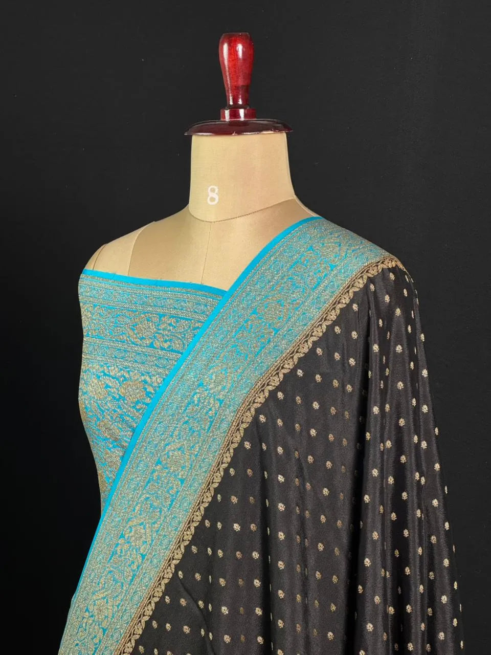 Pure Banarasi Crepe Saree