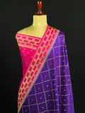 Pure Banarasi Crepe Saree